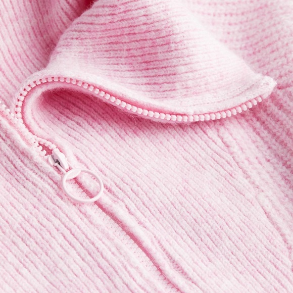 Oversized half zip sweater, XS - Picture 3 of 4
